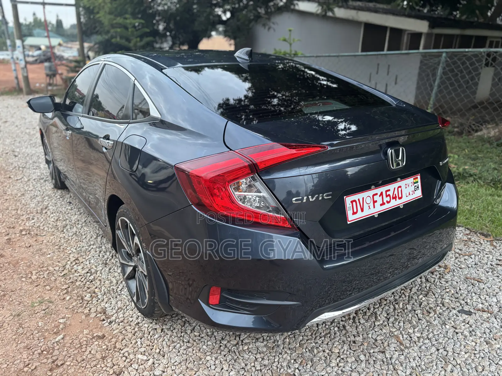 Honda Civic Touring Sedan 2020 Gray