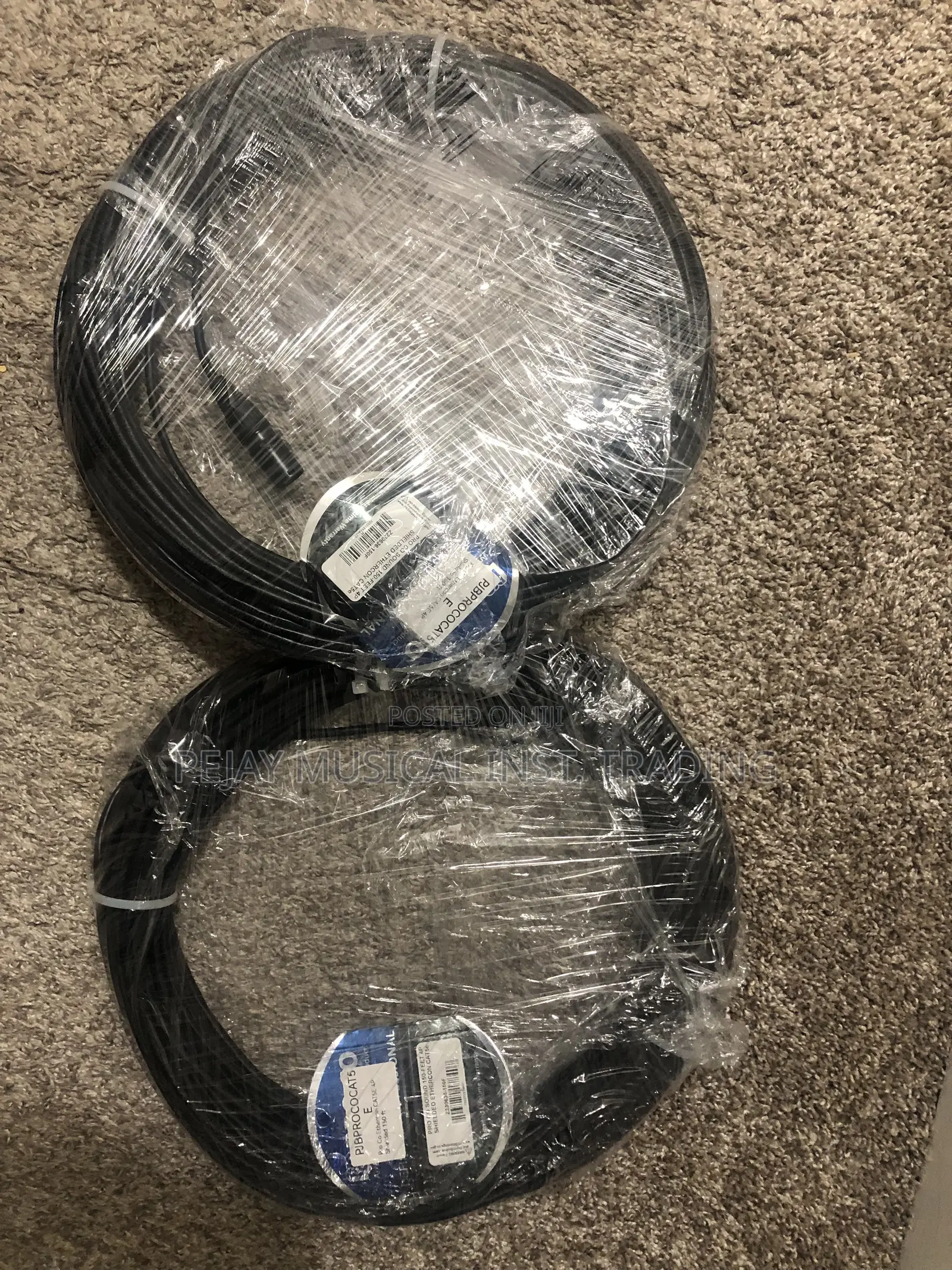 Pro Co EtherCON Cat5e 4P Shielded Cable – 150FT | Brand New
