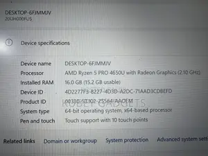 Laptop Lenovo ThinkPad T14s Gen 1 16GB AMD Ryzen 7 SSD 256GB