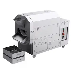Stainless Steel Grains and Nuts Roaster (50kg Capacity)