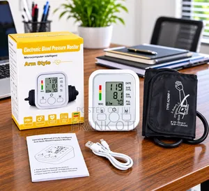 Blood Pressure Monitor With Audio Sound