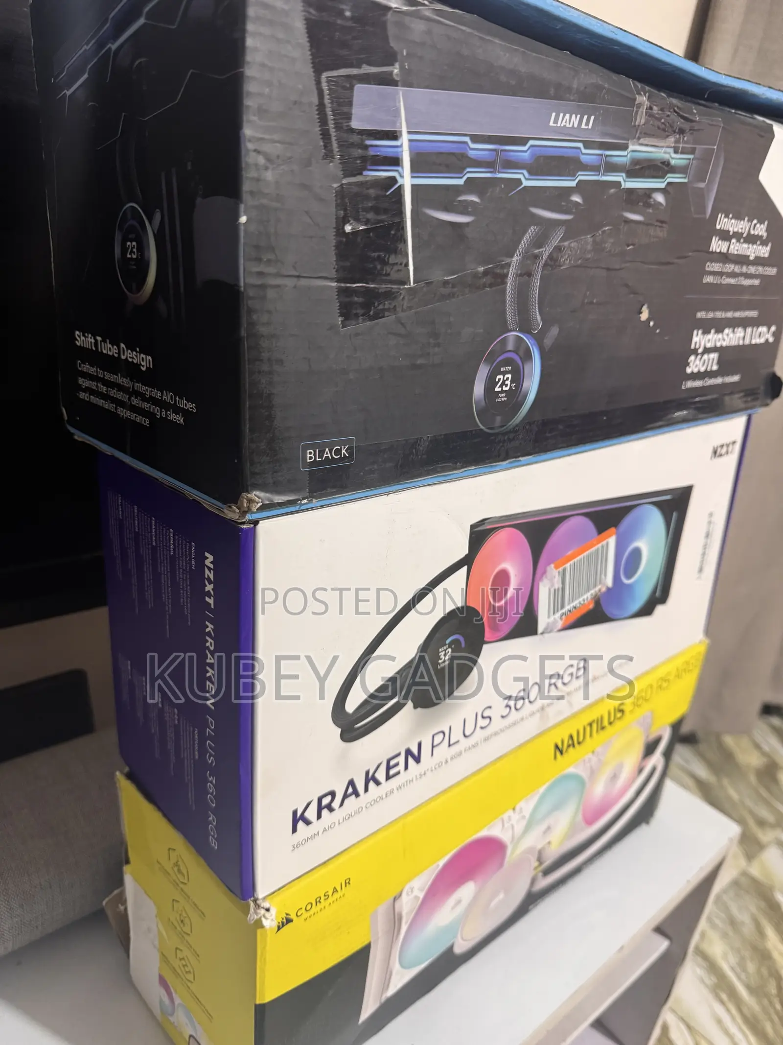 CPU Cooler With Colour LED