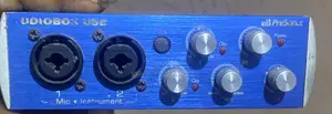 Studio Sound Card and Microphone
