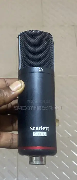 Studio Sound Card and Microphone