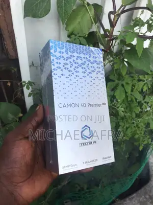 New Tecno Camon 40 Premier 5G 256 GB Black