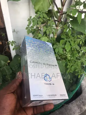 New Tecno Camon 40 Premier 5G 256 GB Black