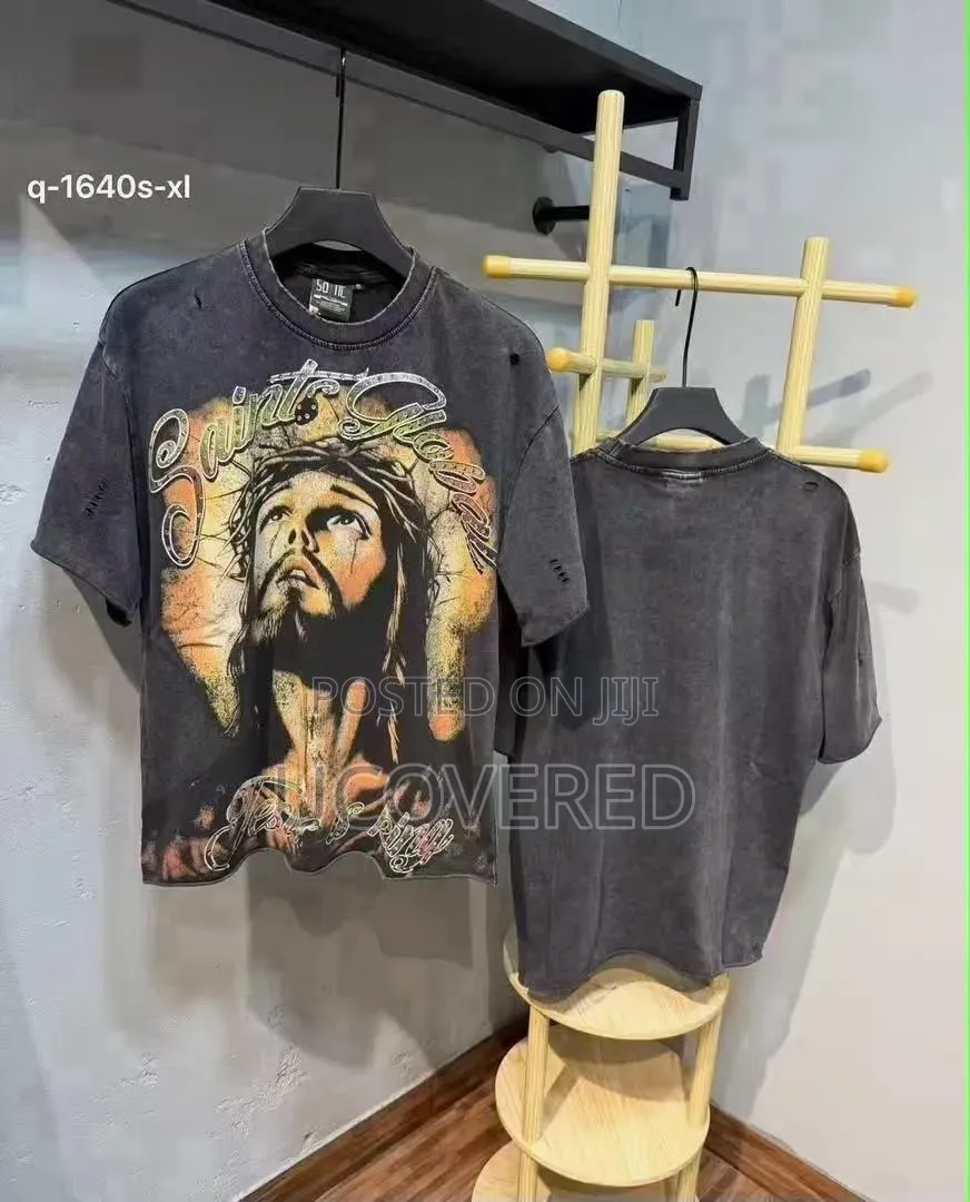 Vintage Wash Graphic Streetwear T-Shirt