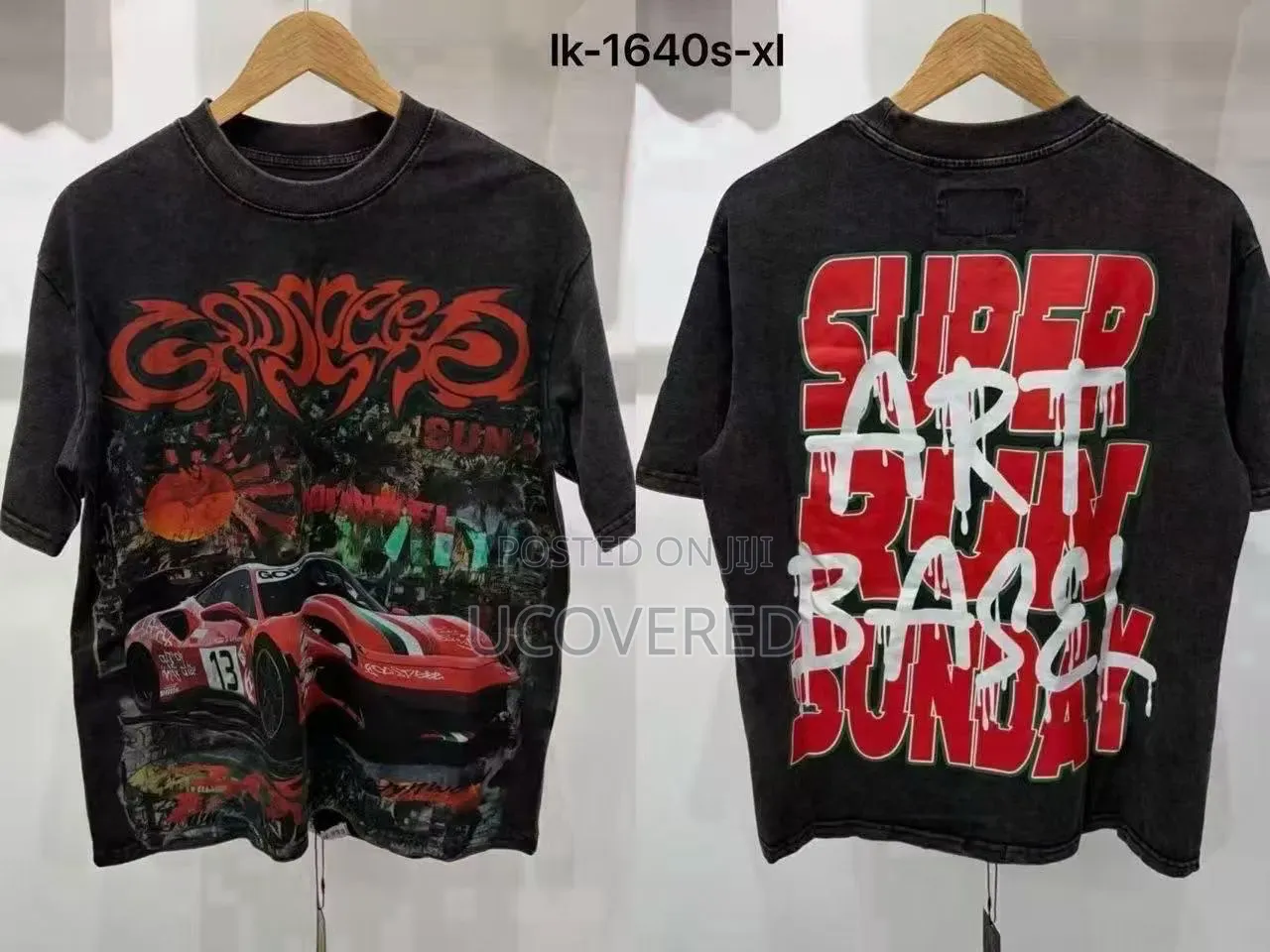 Vintage Wash Graphic Streetwear T-Shirt