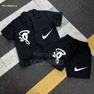 Syna X Nike Short Set Features a Short-Sleeve