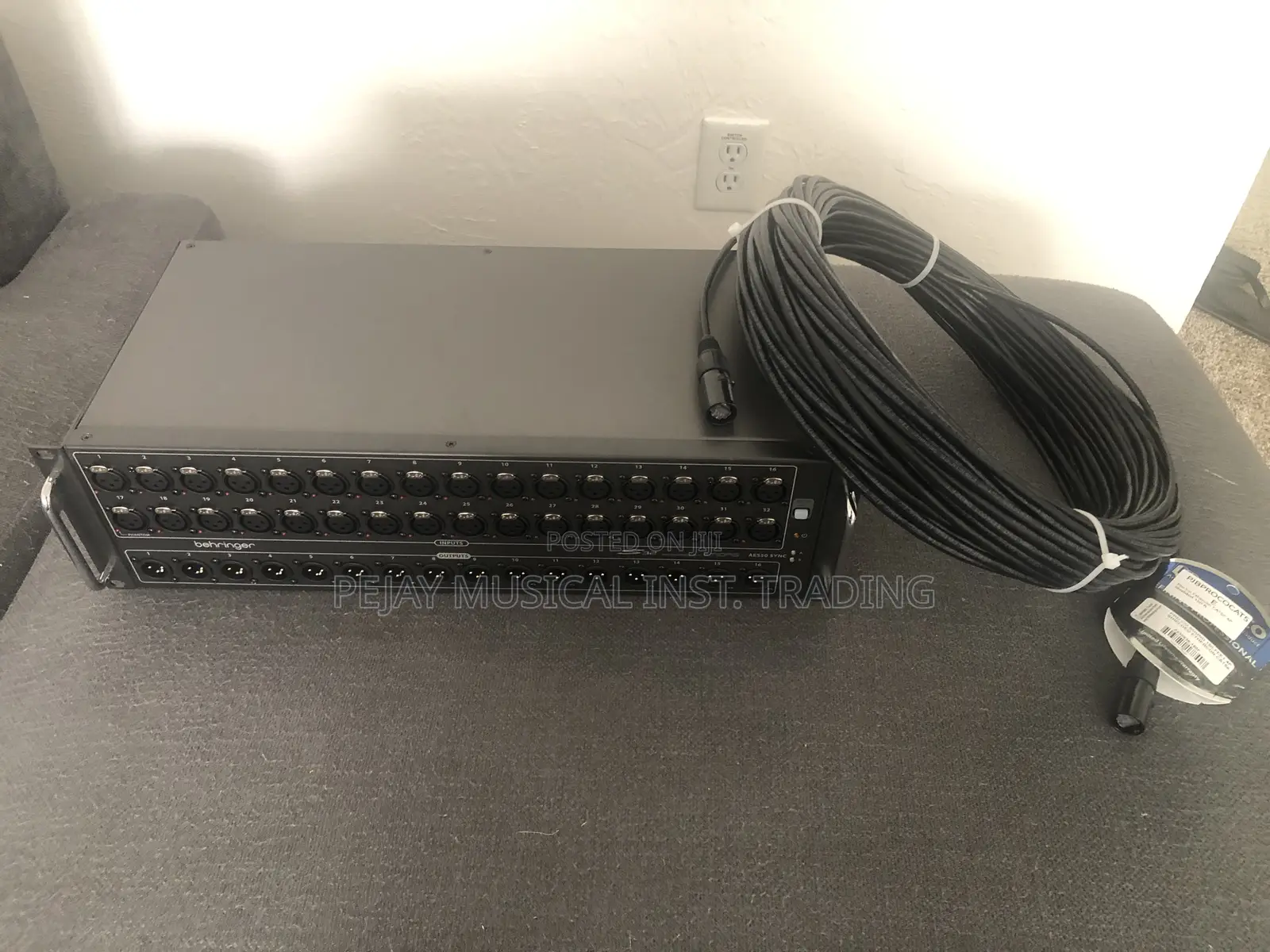 Brand New Behringer S32 + Proco Ethercon 150ft — Ready for the Stage!