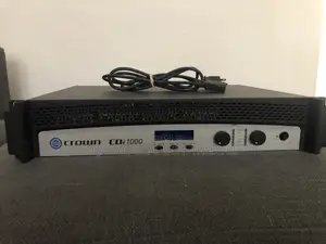 Original Crown CDi 1000 Power Amplifier – Excellen Condition