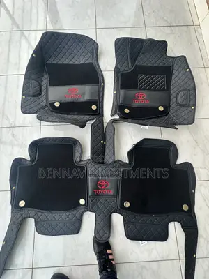 5D Premium Quality Leather Floor Mat/Carpet - Toyota RAV4 2019 to 2025