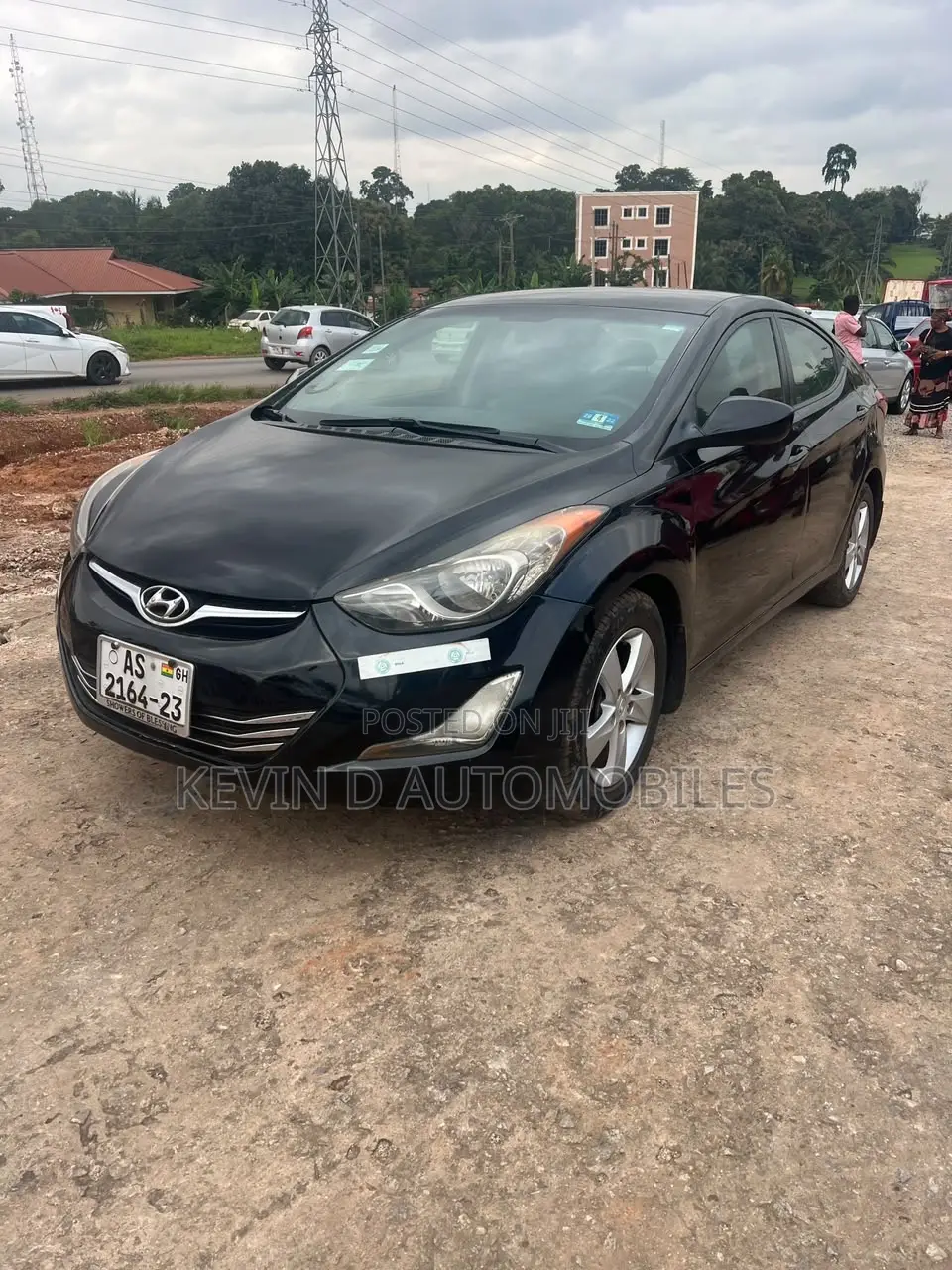 Hyundai Elantra GLS Sedan FWD (1.8L 4cyl 6M) 2013 Black