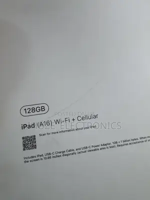 New Apple iPad (2025) 128 GB Silver