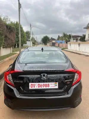 Honda Civic Touring 4dr Sedan (1.5L 4cyl) 2017 Black