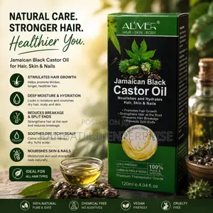 AL’IVER Jamaican Black Castor Oil