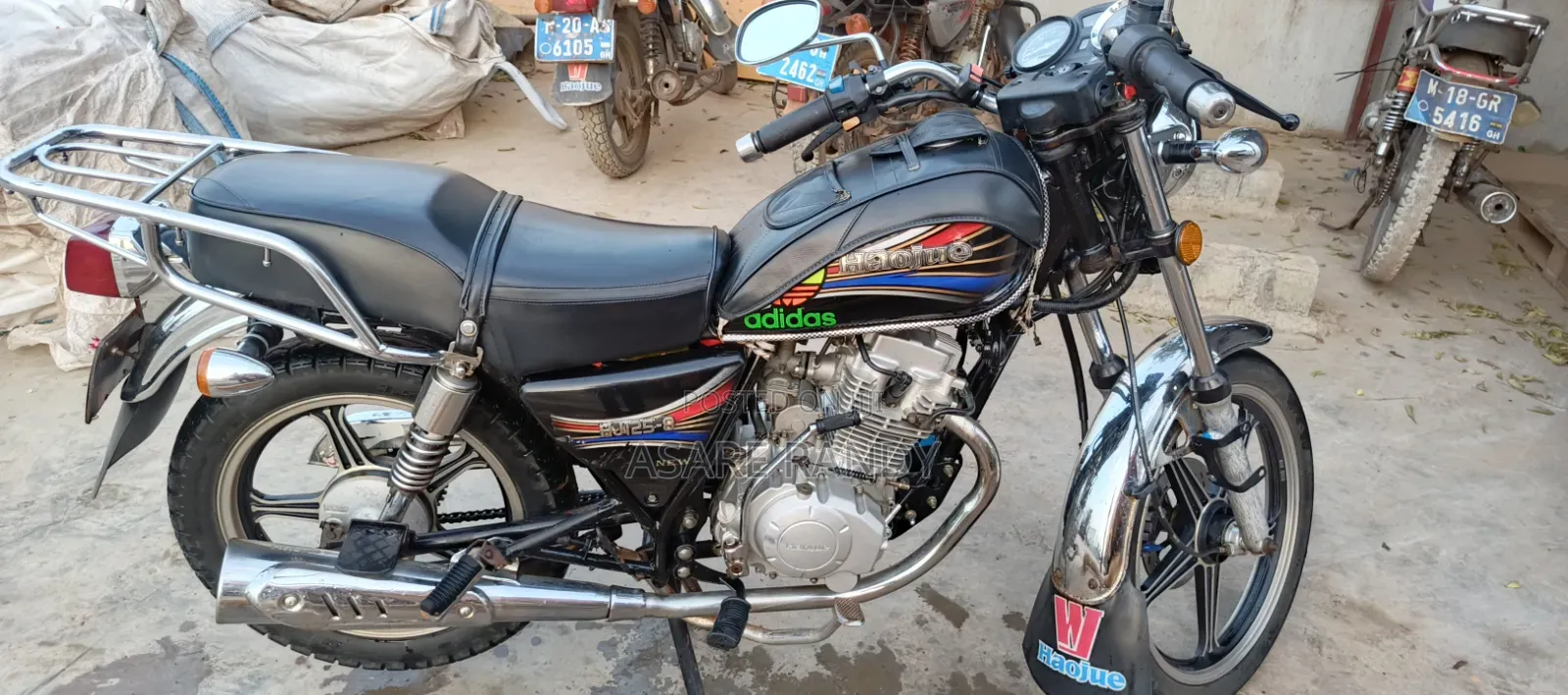 Haojue HJ125-8K 2025 Black