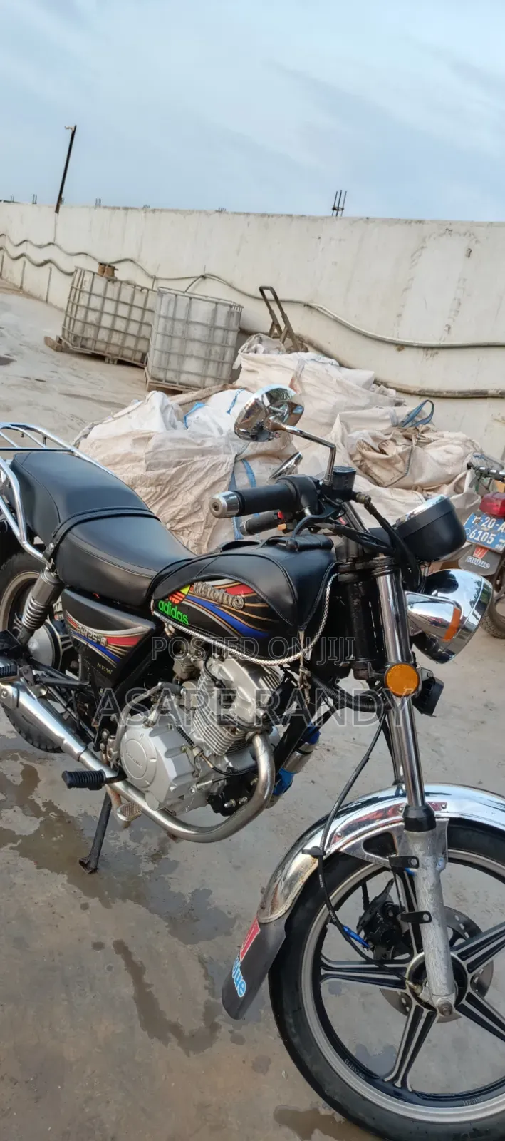 Haojue HJ125-8K 2025 Black