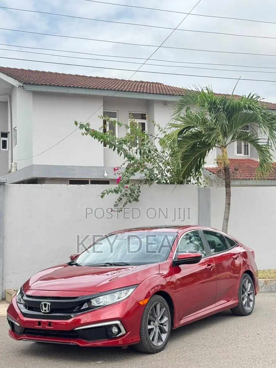 Honda Civic EX-L Sedan 2020 Red