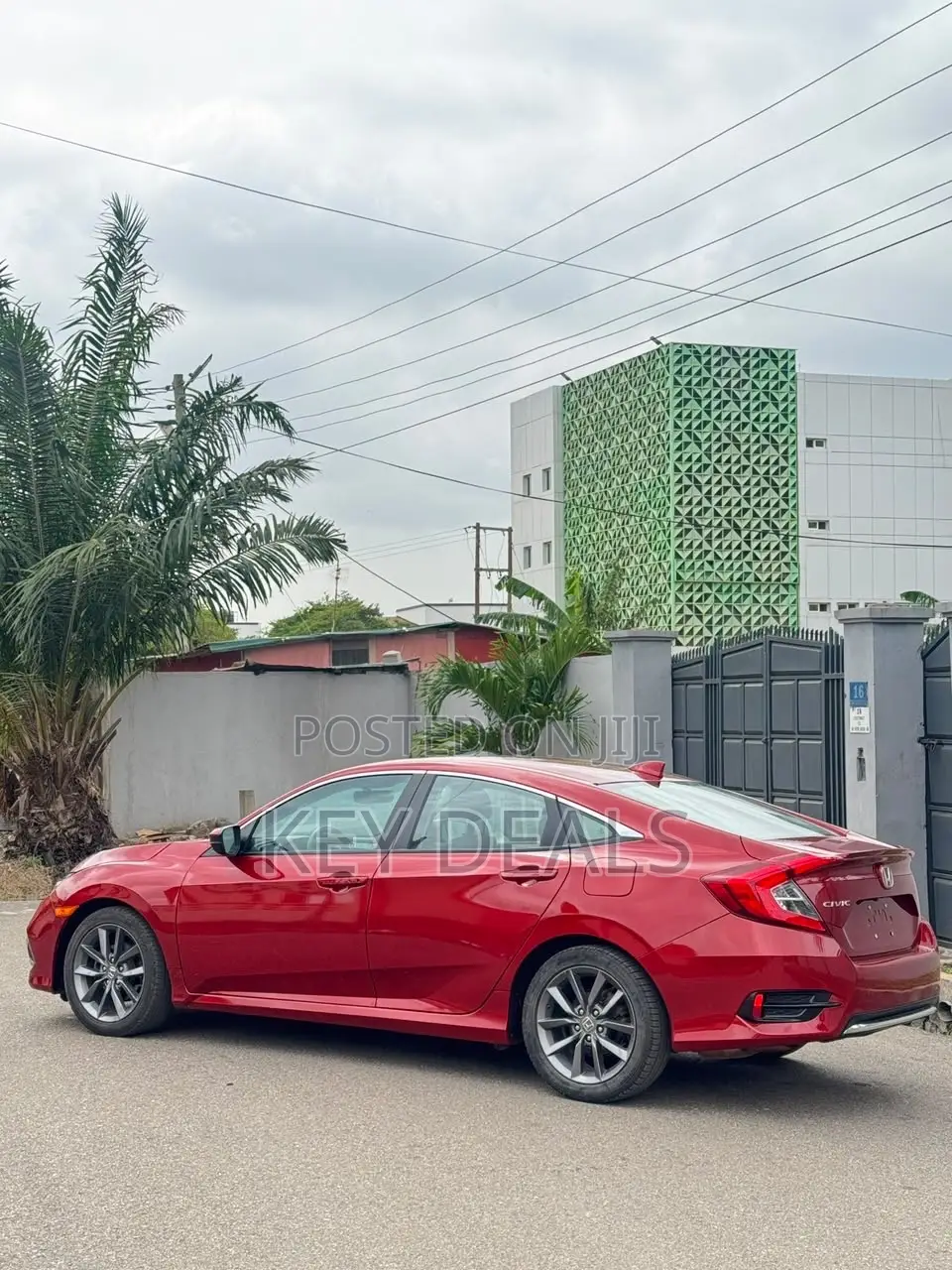 Honda Civic EX-L Sedan 2020 Red