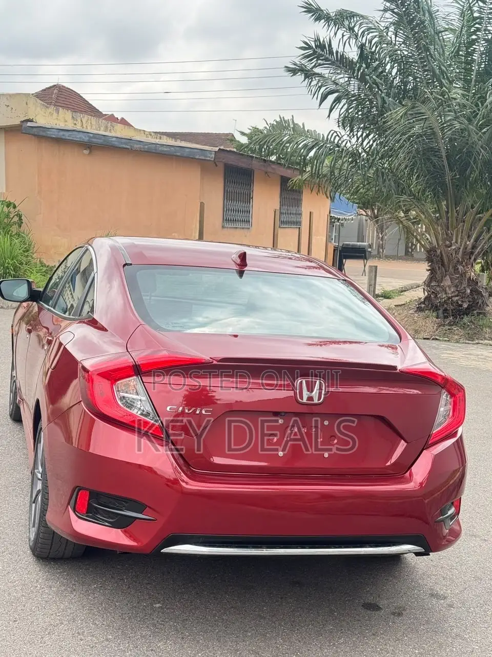 Honda Civic EX-L Sedan 2020 Red