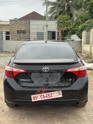 Toyota Corolla S 4dr Sedan (1.8L 4cyl CVT) 2015 Black