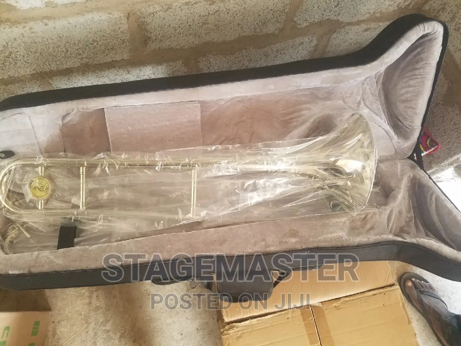 Classic Silver Trombone