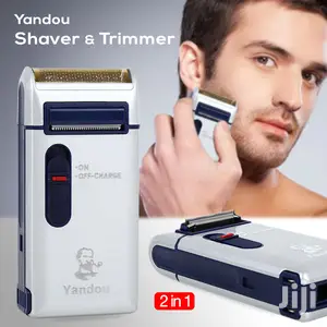 Rechargeable Shaver Trimmer Yandou Skin Clipper