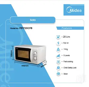 1st Class Midea Microwave MM720CXM 20L Microwave Oven White