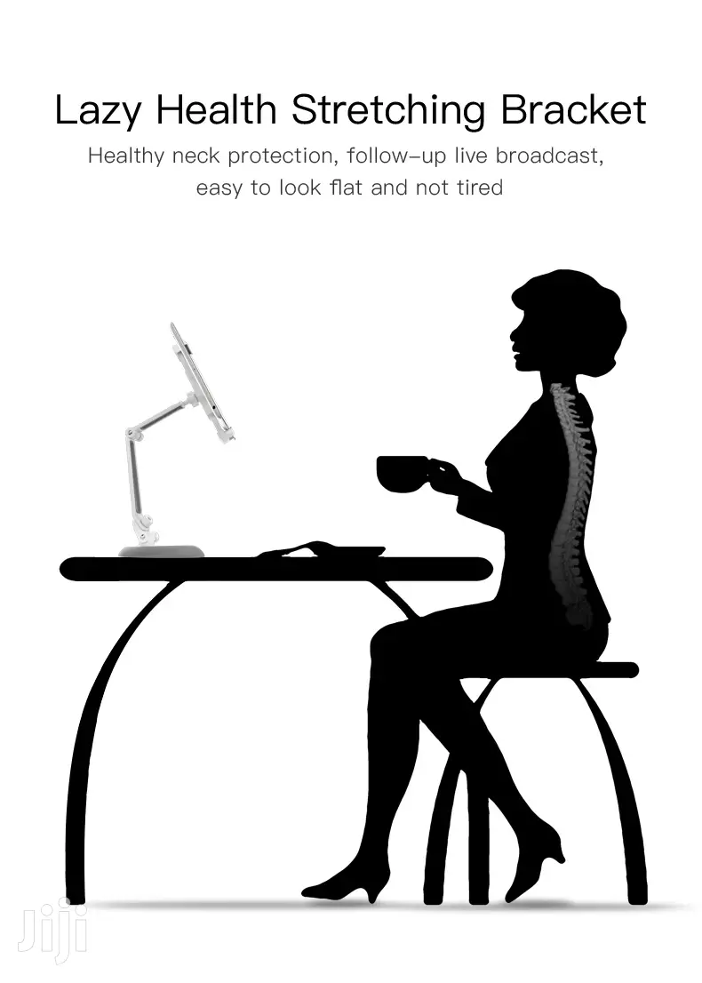 Universal Adjustable Stand for Tablet and Phones 4" - 10.5"