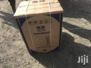 Nasco 6kg Front Load Washing Machine W/Turbo Engine Running