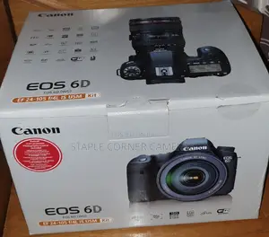 Canon EOS 6D Digital Camera With Canon Ef 24-105mm F/4l Lens
