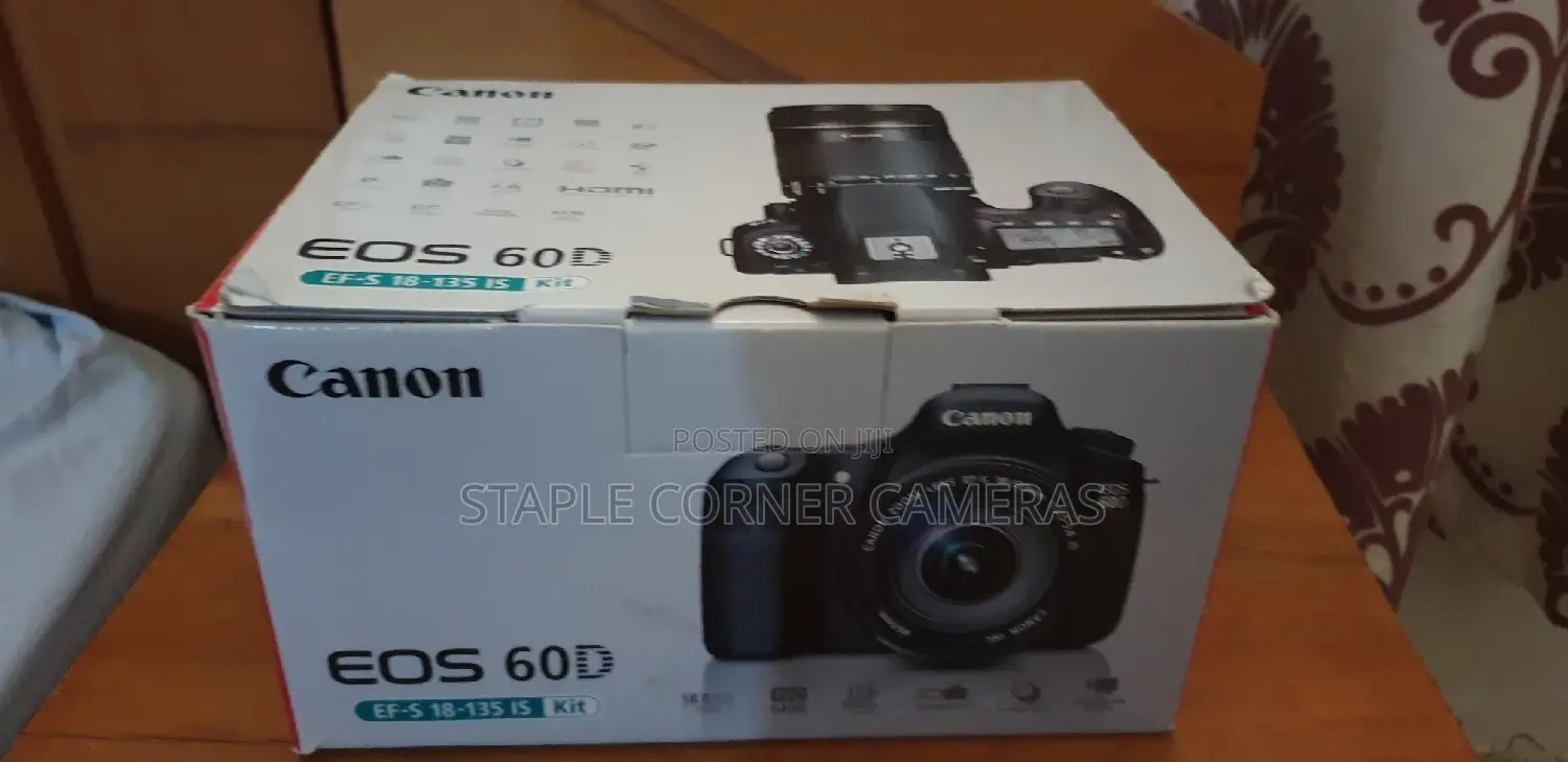 Canon EOS 60D Digital Camera With 18-135mm Lens