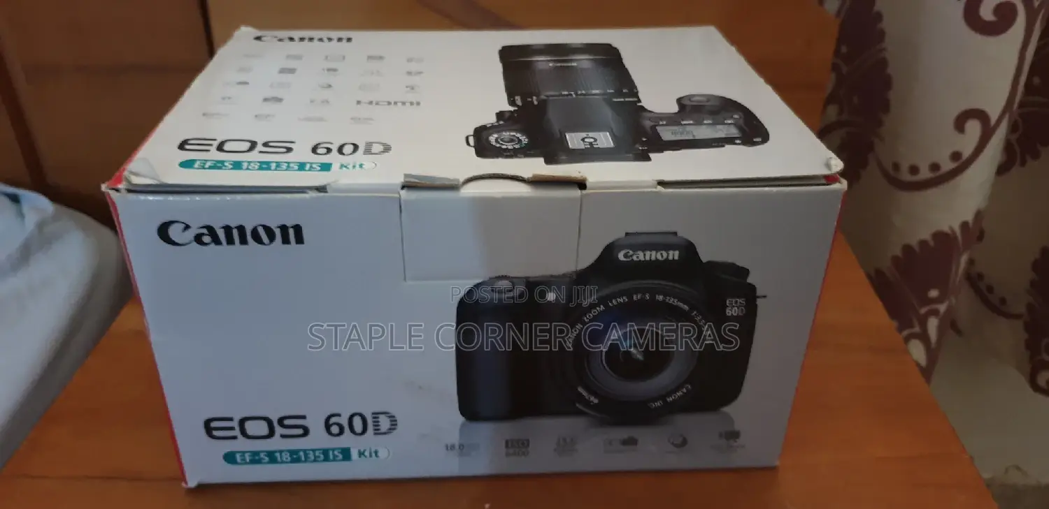 Canon EOS 60D Digital Camera With 18-135mm Lens