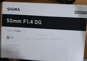 Sigma 50mm F/1.4 DG Art Lens