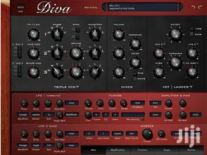 Diva Virtual Instrument VST Plugin |Analog Synthesizer