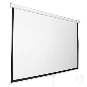 Top Edge 200cm Manual Projector Screen