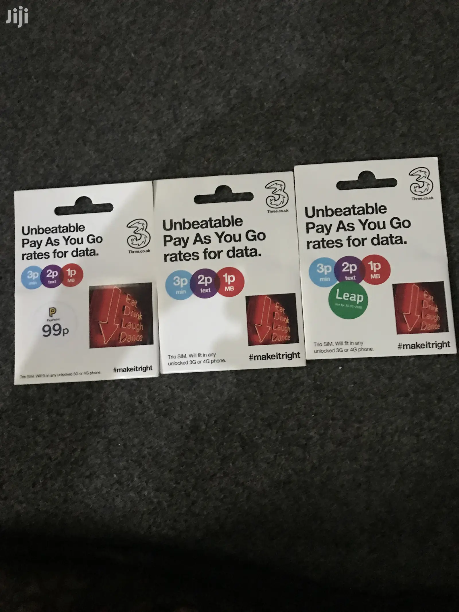 3 Network Uk Sim Card Available