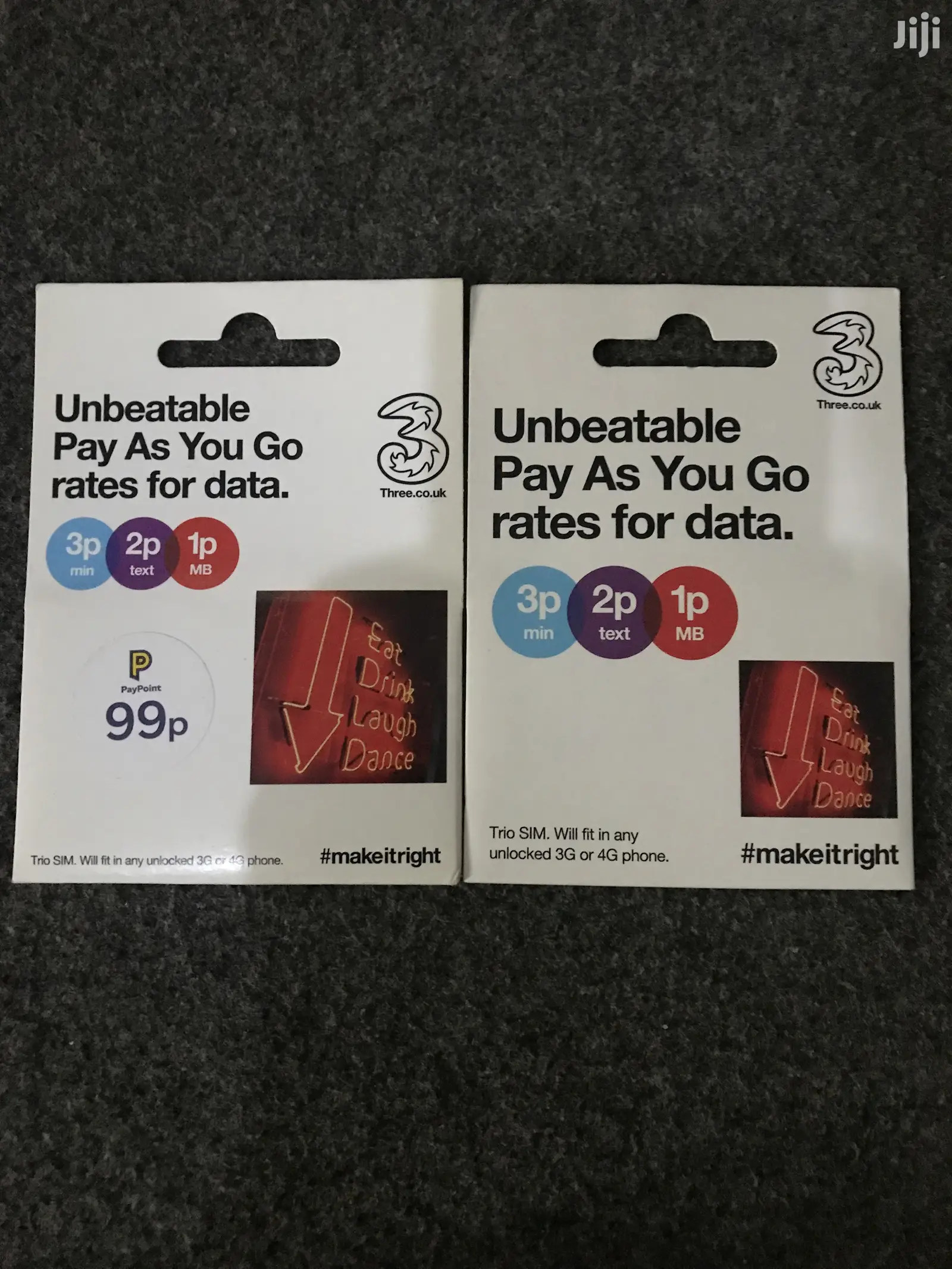 3 Network Uk Sim Card Available