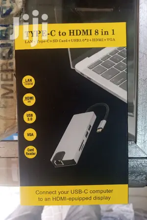 Type C 8 In 1 Converter
