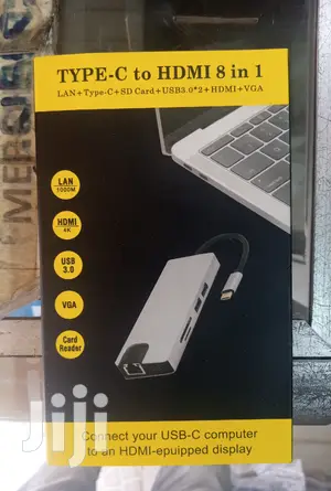 Type C 8 In 1 Converter