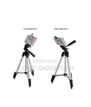 Portable Tripod Stands With Phone Holders