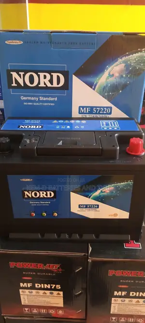 15 Plates Nord Car Battery + Free Delivery