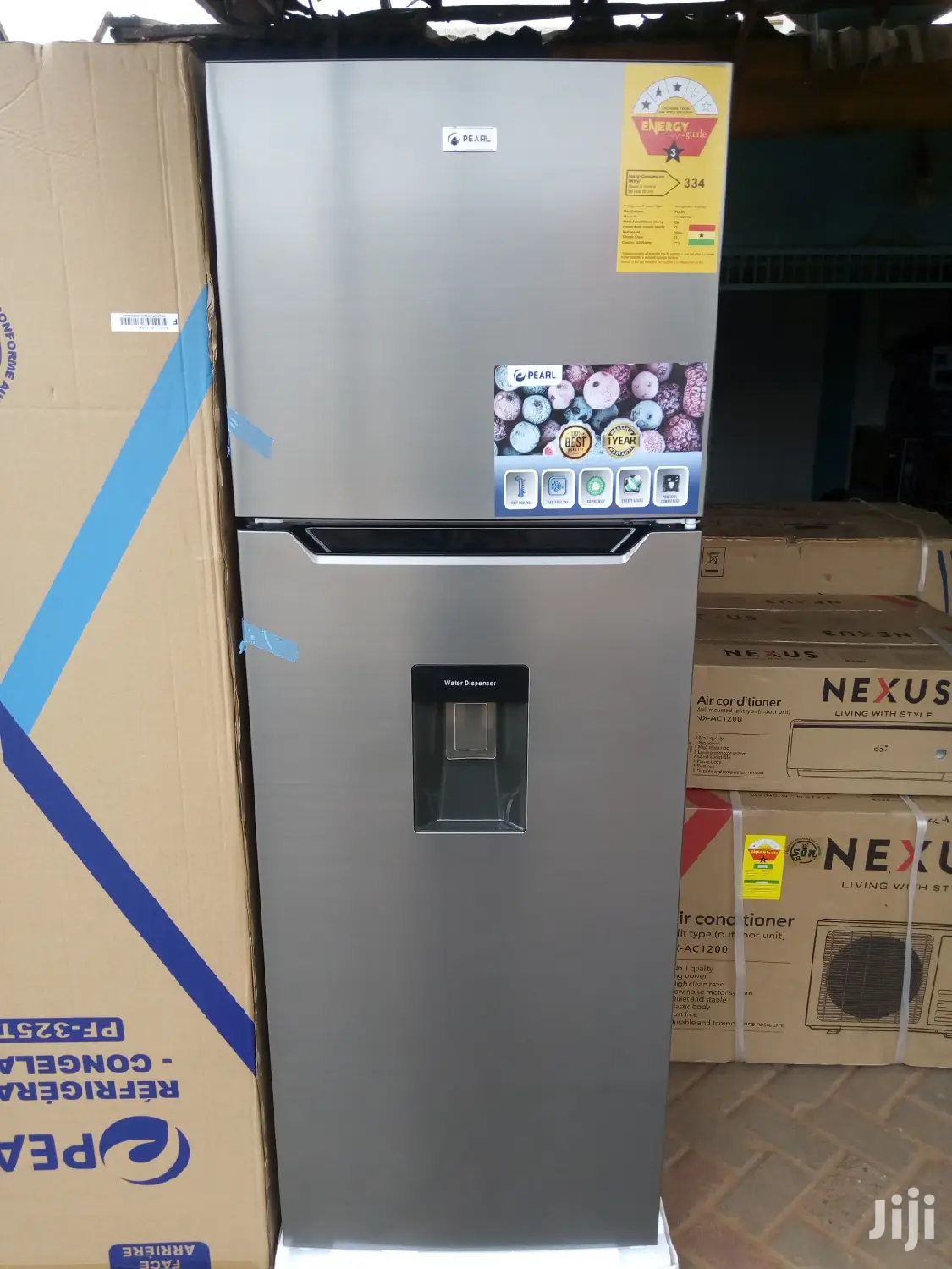 Pearl 311litres Top Freezer N Dispenser