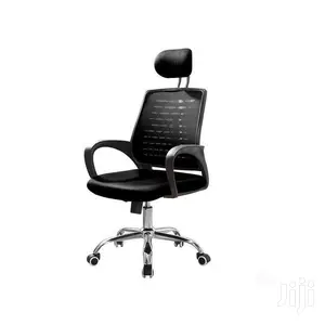 High Back Ergonomic Mesh Office Swivel Chair - Black