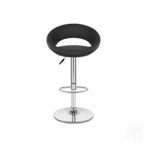 Height Adjustable Bar Chair - Black
