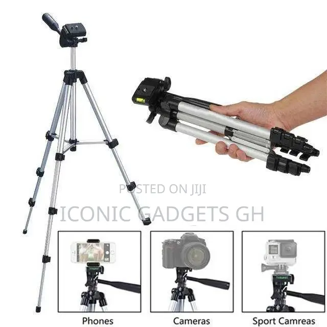 Multipurpose Extendable Tripod Stand