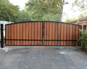Wood and Metal Gate