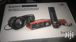 Focusrite Scarlett 3rd Gen Solo Studio Bundle