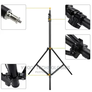 2.8m Heavy Duty Spring Cushioned Light Stand